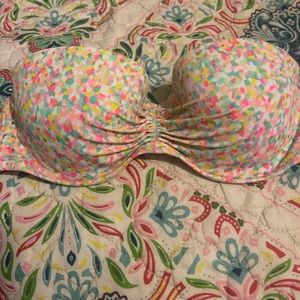 Victoria Secret bandeau swim top